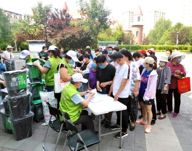 生态城这6个小区免费派发香蕉视频在线下载分类设备